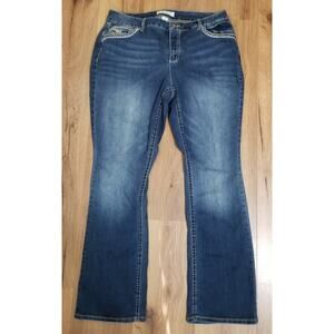 EST 1946 Women's Classic Comfort Stretch Denim Jeans  Size 16W